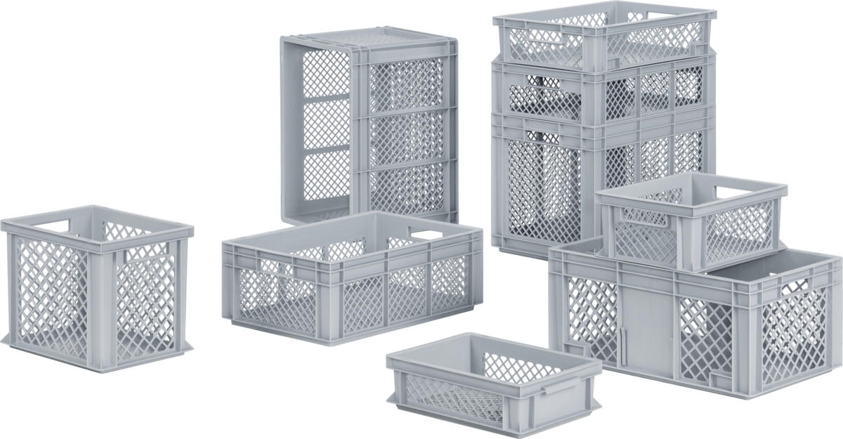 Newbox nb Euro standard containers NB perforated Lockweiler